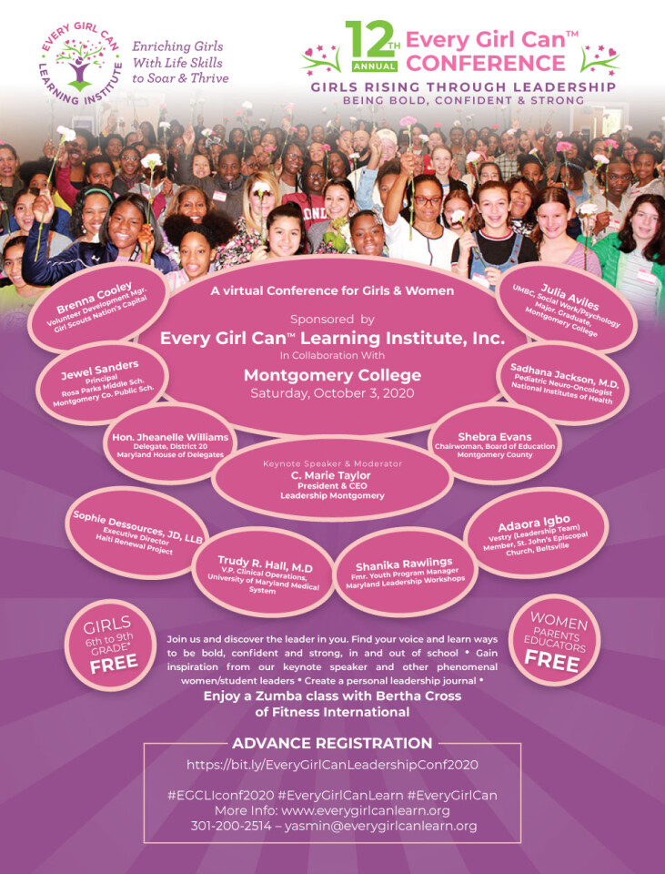 12th Annual, Every Girl Can Conference (VIRTUAL)